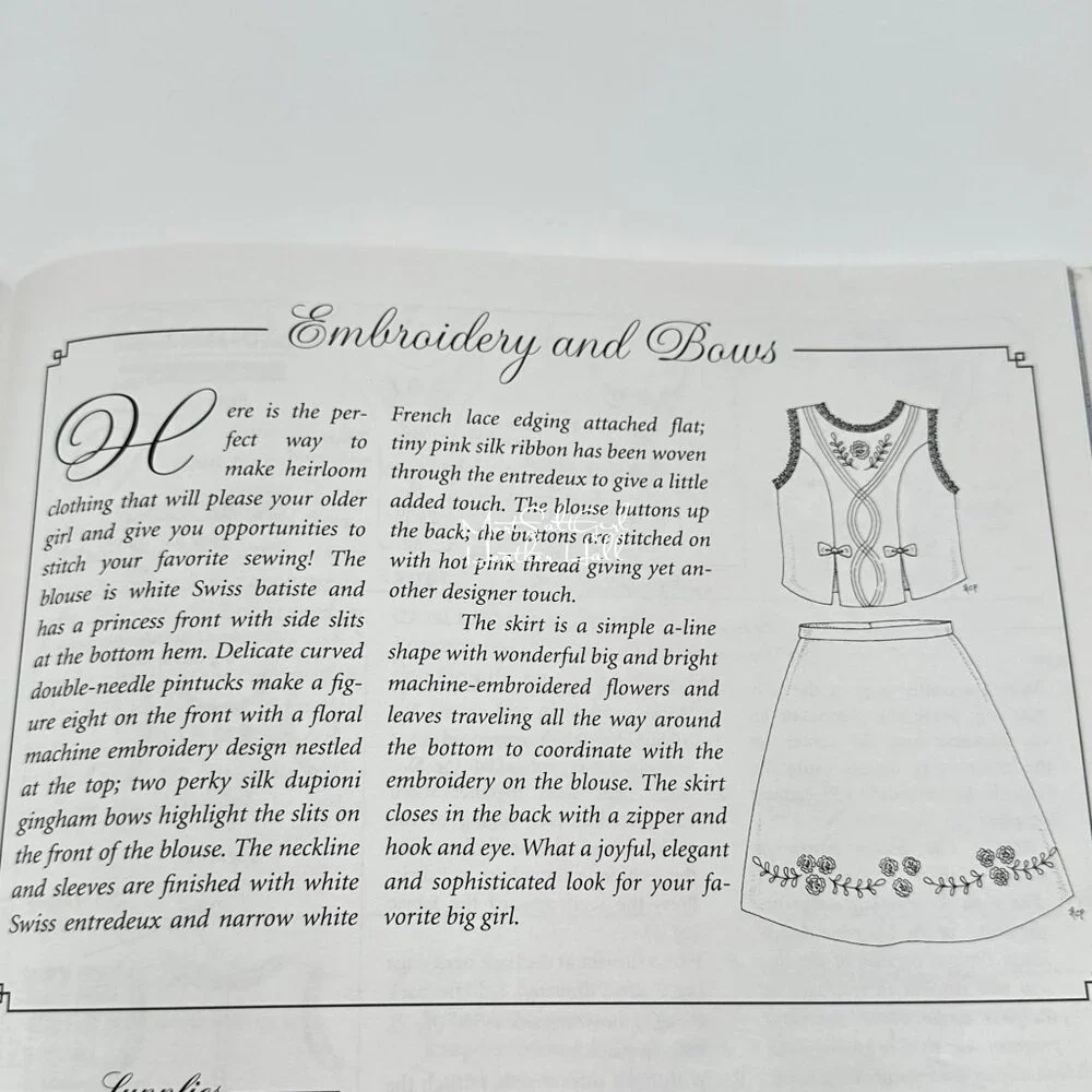 Contemporary Heirlooms For Older Girl by M. Pullen Martha's Sewing Room Modesty